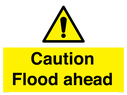 caution-flood-ahead--warning-sign-with-general-warning~